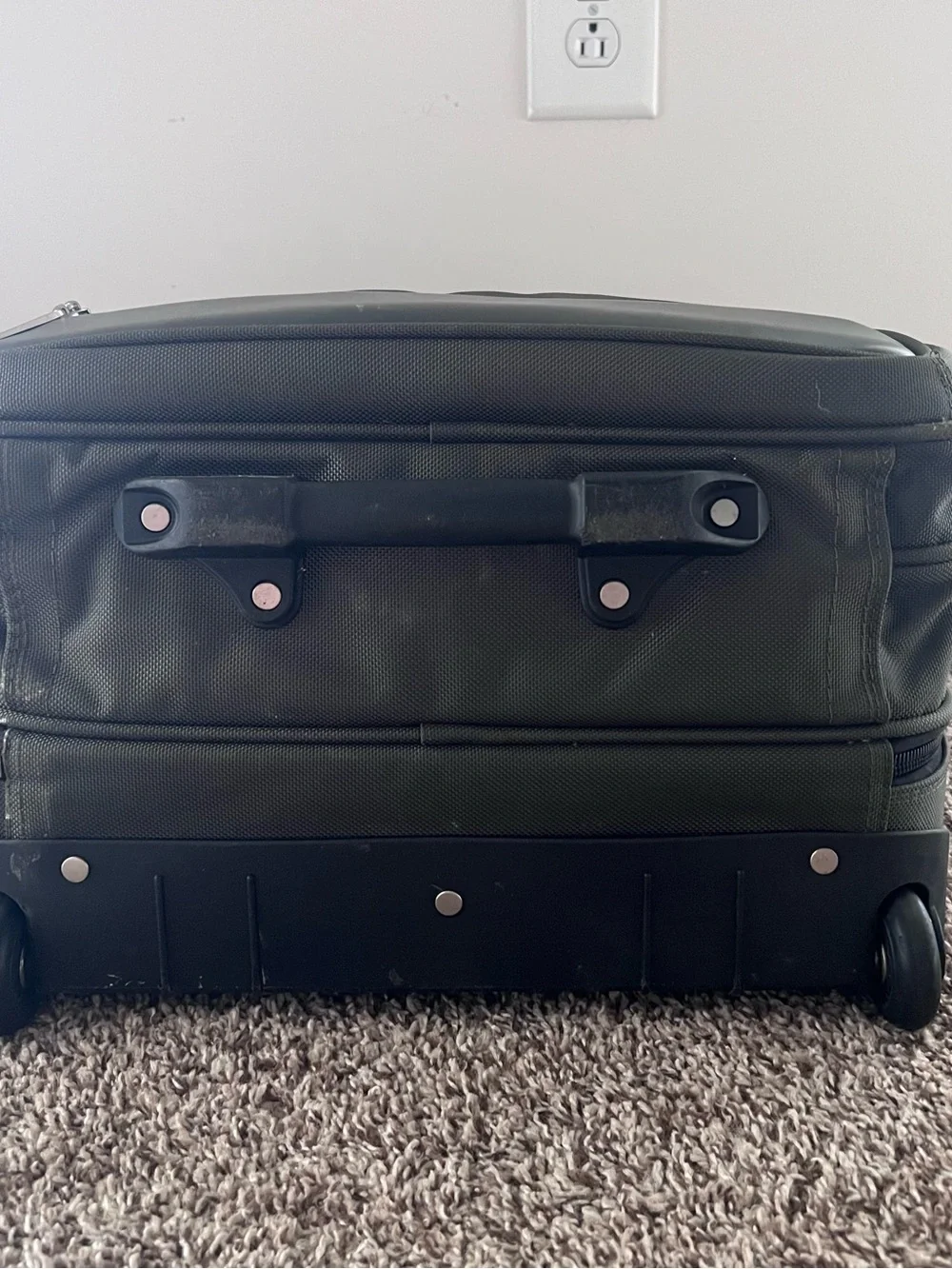 Samsonite Black Laptop Briefcase with Front Organizer